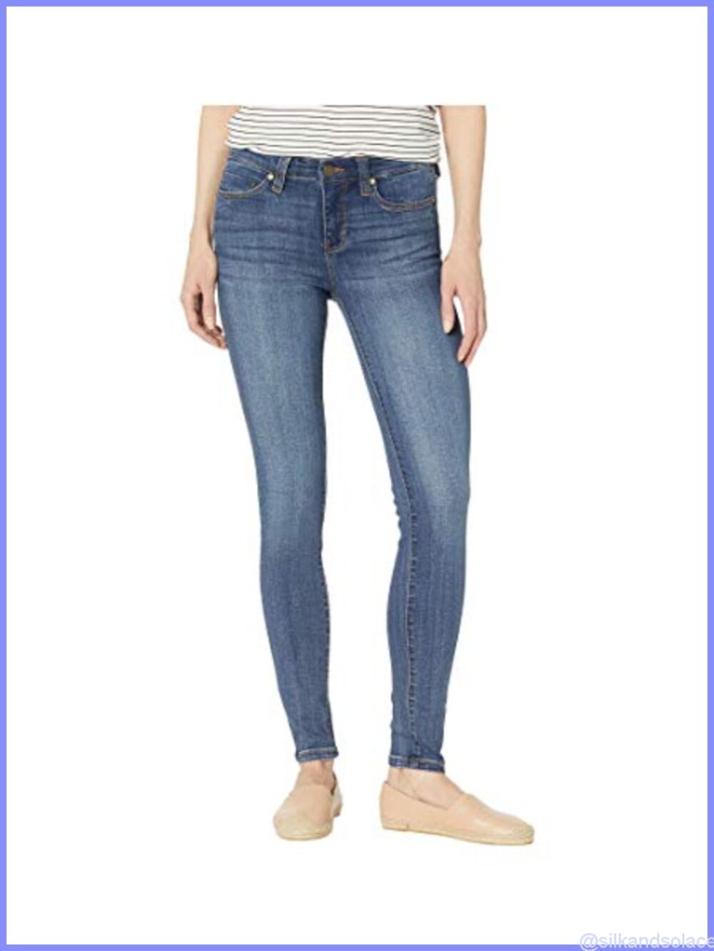 Liverpool Abby Skinny Jean Mid Rise Cotton Blend Stretch Denim Casual
